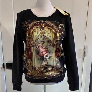 Ultra rare Salad 100% Cotton Sweatshirt with Vintage Art Print